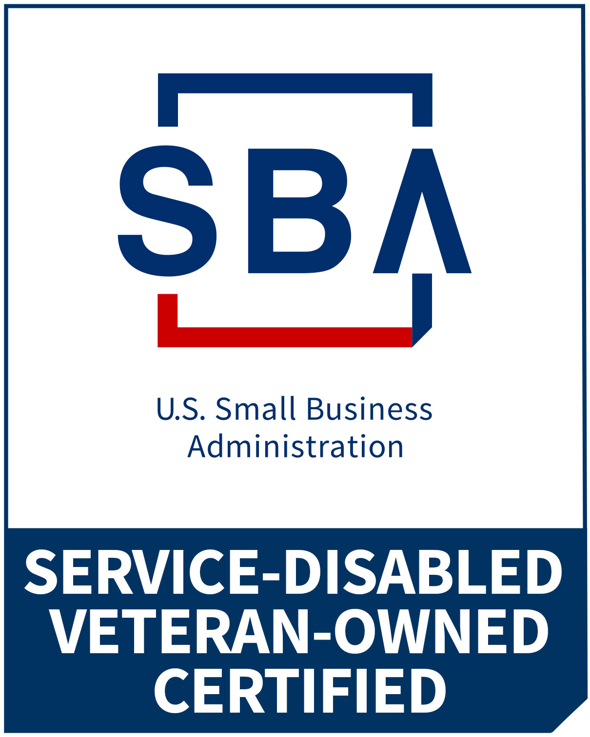 SBA Service-Disabled Veteran-Owned Small Business certified